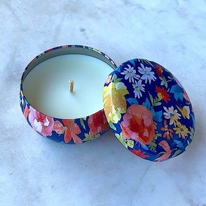 THE PIONEER WOMAN CANDLE TIN TEAKWOOD & OAK 4.95 oz NEW